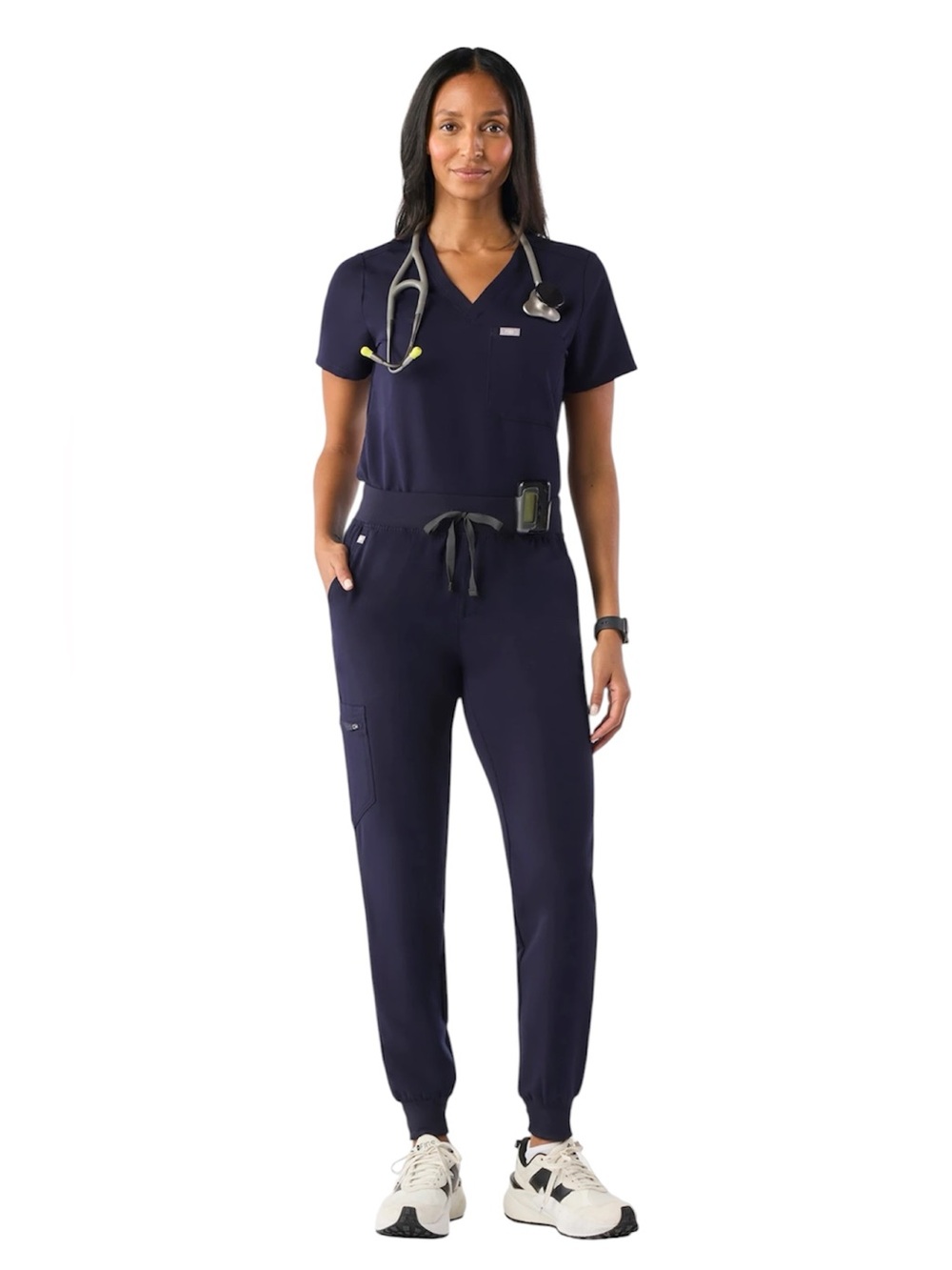 Figs Scrubs Navy Blue Zamora Jogger Scrub Pant™
Size Small - Picture 2 of 9